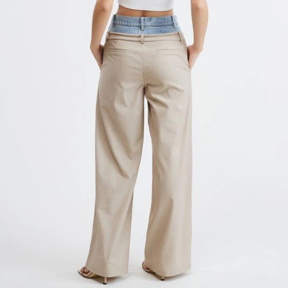 Billie Denim Waistband Trousers *NEW - Picture 2 of 3